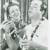 Irene Byatt (Bloody Mary) and David Doyle (Luther Billis) in the 1967 revival of South Pacific
