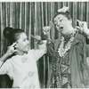 Eleanor Calbes (Liat) and Irene Byatt (Bloody Mary) in the 1967 revival of South Pacific