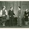 Vivienne Allen (Gladys Bump replacement), David Burns (Ludlow Lowell replacement), George Tapps (Joey Evans replacement) and Vivienne Segal (Vera Simpson) in Pal Joey