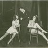 George Tapps (Joey Evans replacement) and two chorus girls in Pal Joey
