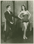 George Tapps (Joey Evans replacement) and chorus girl in Pal Joey
