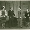 Vivienne Allen (Gladys Bump replacement), David Burns (Ludlow Lowell replacement), George Tapps (Joey Evans replacement) and Vivienne Segal (Vera Simpson) in Pal Joey