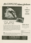 Advertisement in The American Dancer (April, 1941) featuring Gene Kelly (Joey Evans) and cast members from Pal Joey