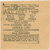 Theatre listing for the 1952 revival of Pal Joey