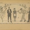 Drawing in the New York Times on Jan. 9, 1927 of the cast of Betsy