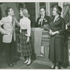 Harold Lang (Joey Evans), Patricia Northrop (Linda English), Gordon Peters (Ernest), and Vivienne Segal (Vera Simpson) in the 1952 revival of the stage production Pal Joey