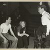 Duke McHale (Peter), Mitzi Green (Billie Smith) and Ray Heatherton (Val Lamar) in rehearsal for Babes in Arms