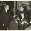Richard Rodgers (music), Wynn Murray (Baby Rose) and Rolly Pickert (Gus Fielding) in rehearsal for Babes in Arms