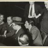 Mitzi Green (Billie Smith), Richard Rodgers (music), Edgar Fairchild (pianist), George Balanchine (choreography), Dwight Deere Wiman (producer) and others in rehearsal for Babes in Arms