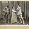 Betty Bruce (Courtesan), Jimmy Savo (Dromio of Syracuse) and Eddie Albert (Antipholus of Syracuse) in The Boys from Syracuse
