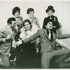 Jack Durant (Ludlow Lowell), Elaine Dunn (Gladys Bump), Viveca Lindfors (Vera Simpson), Rita Gardner (Linda English), Kay Medford (Melba Snyder) and Bob Fosse (Joey Evans) in the 1963 revival of Pal Joey