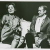 Viveca Lindfors (Vera Simpson) and Bob Fosse (Joey Evans) in the 1963 revival of Pal Joey