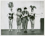 Betty Hyatt Linton (Valerie), Elaine Dunn (Gladys Bump), Bob Fosse (Joey Evans), and Pat Turner (Kid) in the 1963 revival of Pal Joey