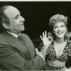 Harold Gary (Mike Spears) and Janie Sell (Gladys Bumps) in the 1976 revival of Pal Joey