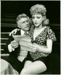 Joe Sirola (Ludlow Lowell) and Janie Sell (Gladys Bump) in the 1976 revival of Pal Joey