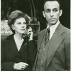 Joan Copeland (Vera Simpson) and Christopher Chadman (Joey Evans) in the 1976 revival of Pal Joey