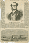 Admiral Persano, commander of the Italian fleet at Lissa ; The Floating Steam Fire-Engine Hooghly, for Use at Calcutta