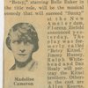 Various clippings about Betsy (1926)