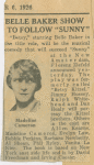 Various clippings about Betsy (1926)