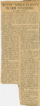 Various clippings about Betsy (1926)