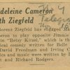 Various clippings about Betsy (1926)