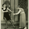 Heidi Vosseler (Secretary to Courtesan) and Teddy Hart (Dromio of Ephesus) in The Boys from Syracuse