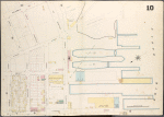 Brooklyn, V. 1, Double Page Plate No. 10 [Map bounded by Columbia St., Erie Basin, Richards St., Dikeman St., Otsego St., Bay St.]
