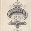 Insurance maps of the borough of Brooklyn city of New York. V.3. Published by the Sanborn Map Co., 11 Broadway, New York. 1904.