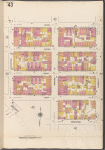 Brooklyn V. 3, Plate No. 43 [Map bounded by Seigel, Humboldt, Debevoise, Cook, Manhattan Ave.]