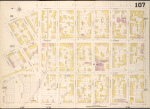 Brooklyn V. 4, Double Page Plate No.107 [Map bounded by Humboldt St., N. 2nd St., Leonard St., Newton St., Ewen St.]
