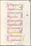 Brooklyn V. 5, Plate No. 14 [Map bounded by Lexington Ave., Bedford Ave., Putnam Ave., Franklin Ave.]