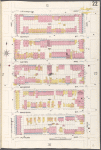 Brooklyn V. 5, Plate No. 22 [Map bounded by Lexington Ave., Reid Ave., Putnam Ave., Stuyvesant Ave.]