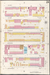 Brooklyn V. 5, Plate No. 24 [Map bounded by Quincy St., Ralph Ave., Jefferson Ave., Patchen Ave.]