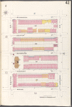 Brooklyn V. 5, Plate No. 42 [Map bounded by McDonough St., Hopkinson Ave., Marion St., Saratoga Ave.]