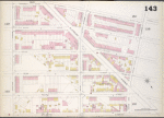 Brooklyn, V. 6, Double Page Plate No. 143 [Map bounded by Prospect Place, 5th Ave., Atlantic Ave., Carlton Ave.]