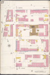 Brooklyn V. 7, Plate No. 27 [Map bounded by St. Marks Ave., Nostrand Ave., St. Johns Pl., Bedford Ave.]