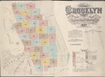 Insurance Maps of the Brooklyn city of New York Volume Eight. Published by the Sanborn map co. 117, Broadway, New York. 1887.