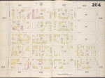 Brooklyn, V. 8, Double Page Plate No. 204 [Map bounded by Van Sicklen Ave., Belmont Ave., New Jersey Ave., Atlantic Ave.]