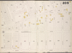 Brooklyn, V. 8, Double Page Plate No. 209 [Map bounded by New Lots Ave., Wyona St., Dumont Ave., Warwick St.]
