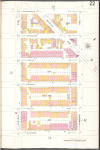 Brooklyn V. 9, Plate No. 22 [Map bounded by Stockholm St., Hamburg Ave., Bleecker St., Central Ave.]