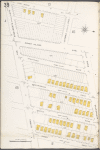 Brooklyn V. 10, Plate No. 39 [Map bounded by E. 9th St., Ditmasa Ave., Dorchester Rd., Rugby Rd., 18th Ave.]