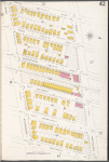 Brooklyn V. 10, Plate No. 42 [Map bounded by Argyle Rd., Cortelyou Rd., E. 18th St., Dorchester Rd.]