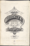 Insurance Maps of the Brooklyn city of New York Volume Eleven. Published by the Sanborn map co. 11, Broadway, New York. 1905.