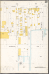 Brooklyn V. 12, Plate No. 20 [Map bounded by Harway Ave., Bay 43rd St., Warehouse Ave., Bay 40th St.]