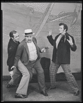 Act II, Scene Two: Mr. Bascombe (Franklyn Fox) fights off Jigger (Murvyn Vye) and threatens Billy (John Raitt) with a gun