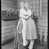 Jan Clayton as Julie Jordan and Bambi Linn as Louise in Carousel