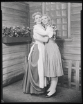 Jan Clayton as Julie Jordan and Bambi Linn as Louise in Carousel