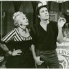 Benay Venuta (Mrs. Mullins) and Jerry Orbach (Jigger Craigin) in the 1965 revival of Carousel