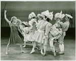 Linda Howe (Louise) and cast in the 1965 revival of Carousel