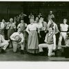 Katherine Hilgenberg (Nettie Fowler) and cast in the 1965 revival of Carousel